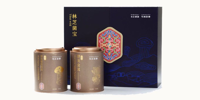 林芝菌寶——有機松茸、金耳禮盒