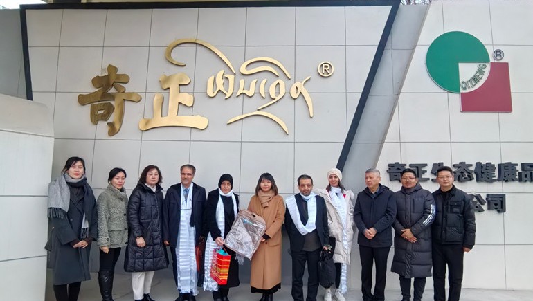 深掘藏醫(yī)瑰寶，共繪健康新篇——伊朗代表團蒞臨奇正集團參訪交流
